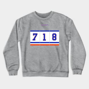 Rep Your Area Code (NYI 718) Crewneck Sweatshirt